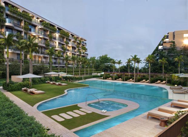 morros park 2 panorámica piscina